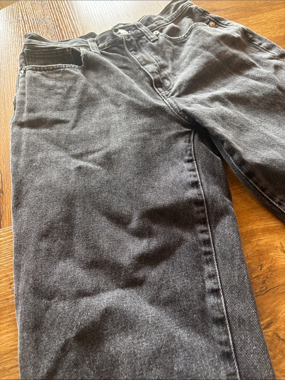 Madewell Washed Black High-Rise Jeans - Picture 4 of 4